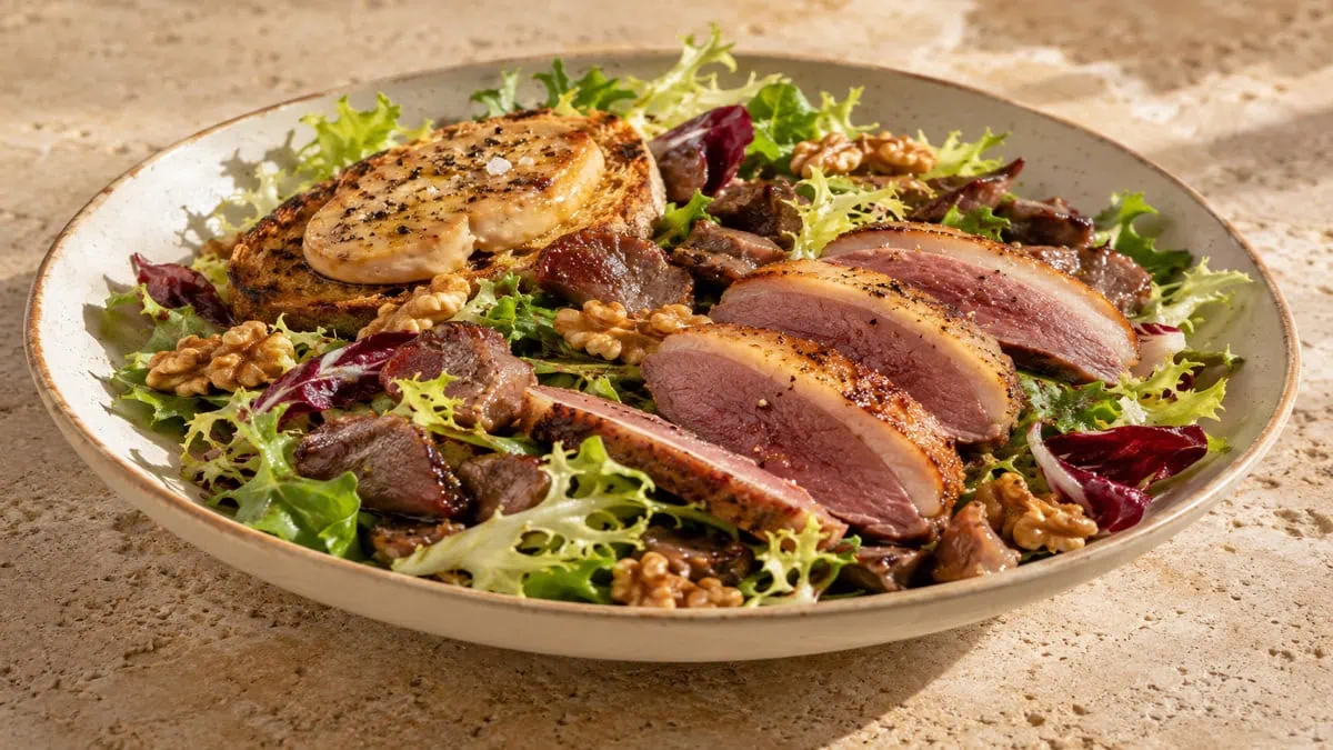 Salade landaise, vue principale