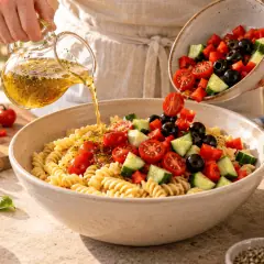 Salade de pâtes méditerranéenne