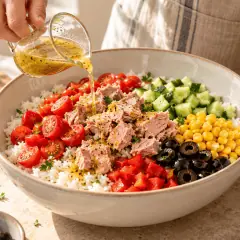 Salade de riz au thon