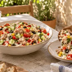 Salade de riz au thon