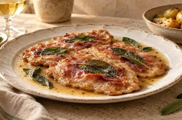 Saltimbocca alla romana, vue principale