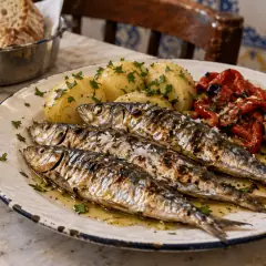 Sardines grillées