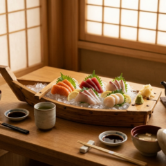 Sashimi (poisson cru japonais)