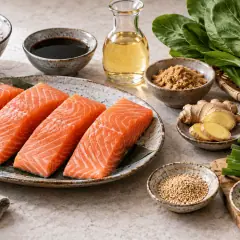 Saumon teriyaki