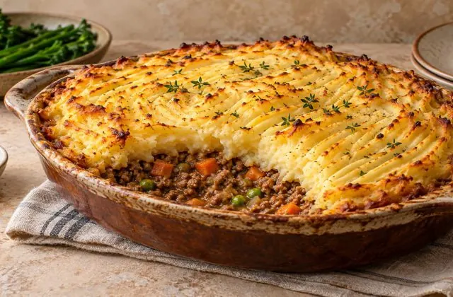 Shepherd’s pie, vue principale