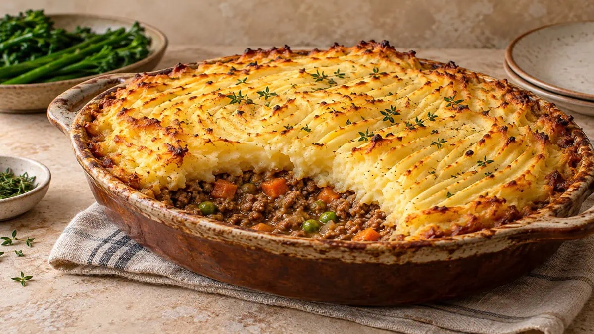 Shepherd’s pie, vue principale