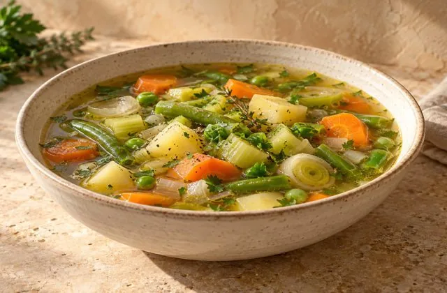 Soupe de légumes – vue principale