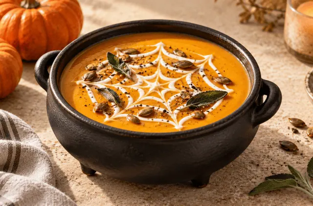 Soupe de sorcière à la citrouille