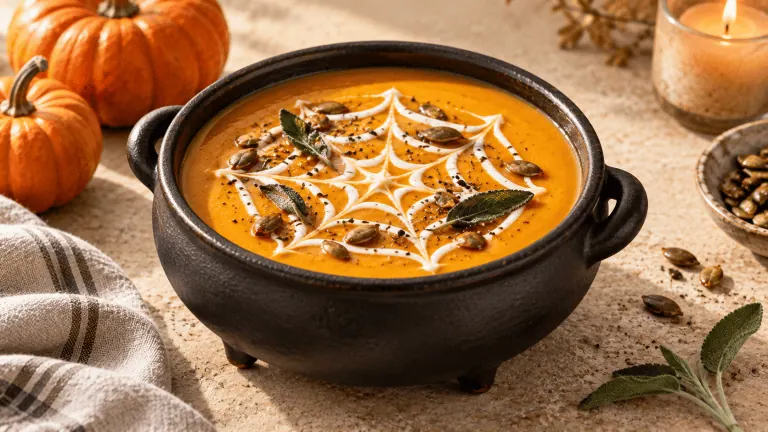 Soupe de sorcière à la citrouille