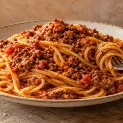 Spaghetti bolognaise