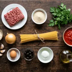 Spaghetti yeux de monstre