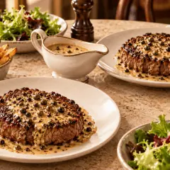 Steak au poivre