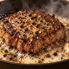 Steak au poivre