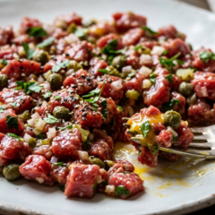 Tartare de bœuf