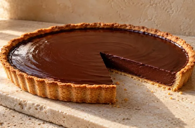 Tarte au chocolat – vue principale