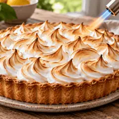 Tarte au citron meringuée