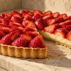Tarte aux fraises