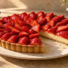 Tarte aux fraises