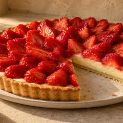 Tarte aux fraises