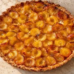 Tarte aux mirabelles