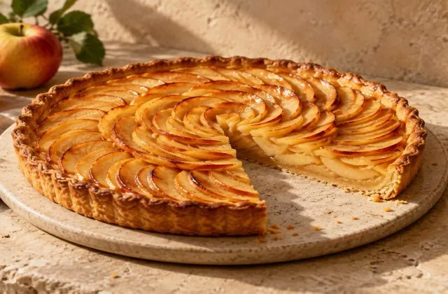 Tarte aux pommes – vue principale