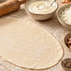 Tarte flambée alsacienne