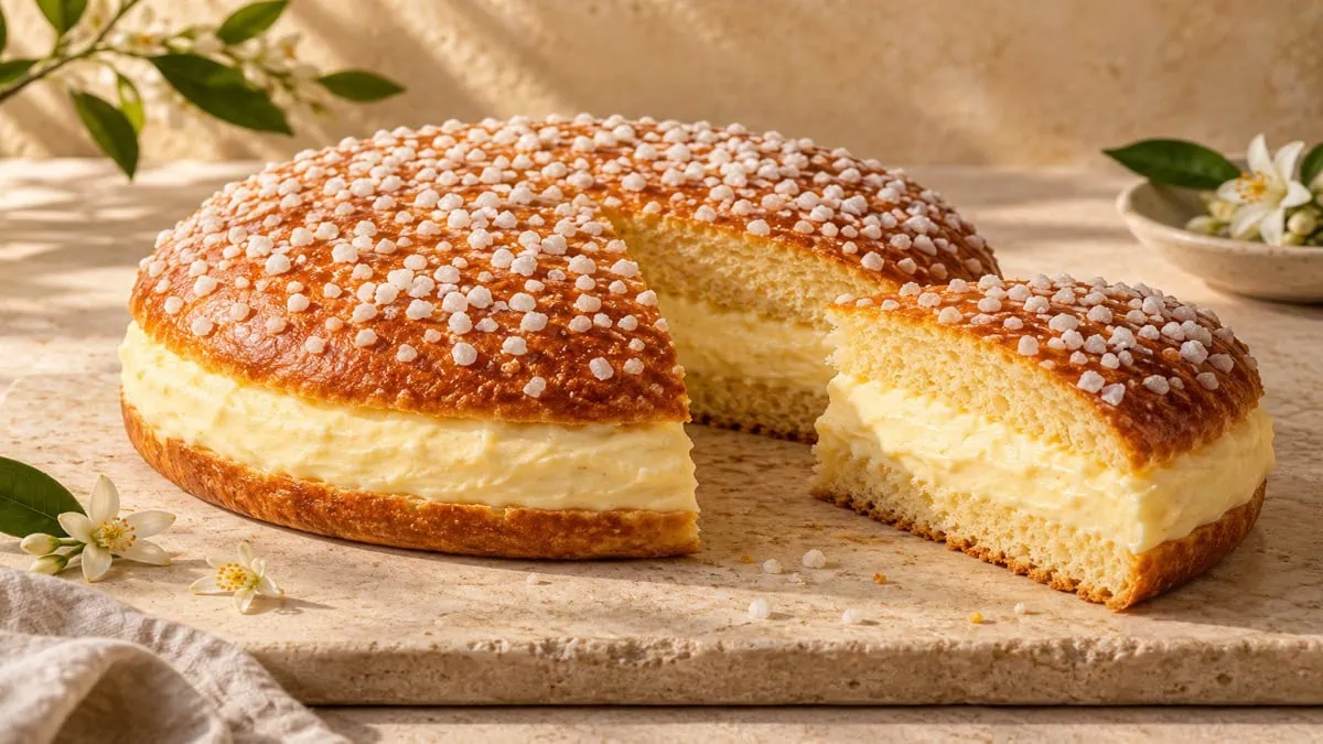 Tarte tropézienne – vue principale