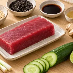 Tataki de thon au sésame