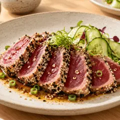 Tataki de thon au sésame