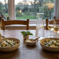 Tortellini crème-épinards