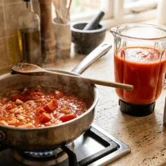 Velouté de tomate express