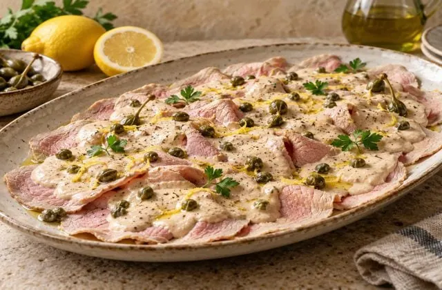 Vitello tonnato, vue principale