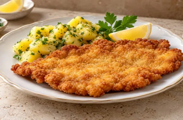 Wiener schnitzel, vue principale
