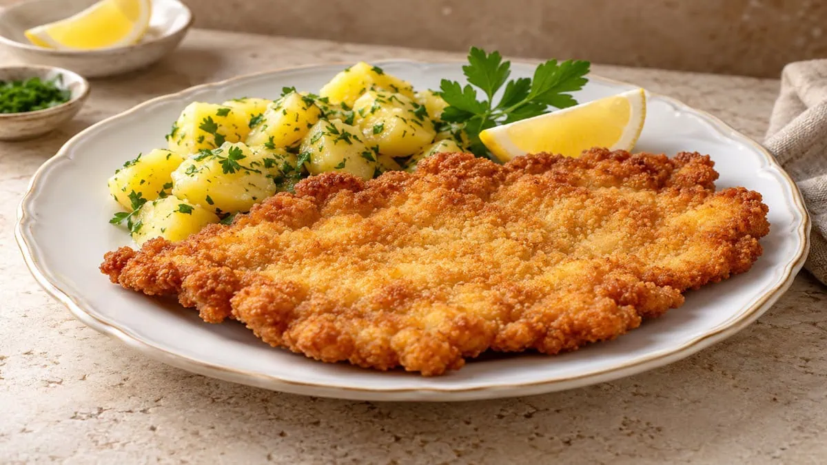 Wiener schnitzel, vue principale